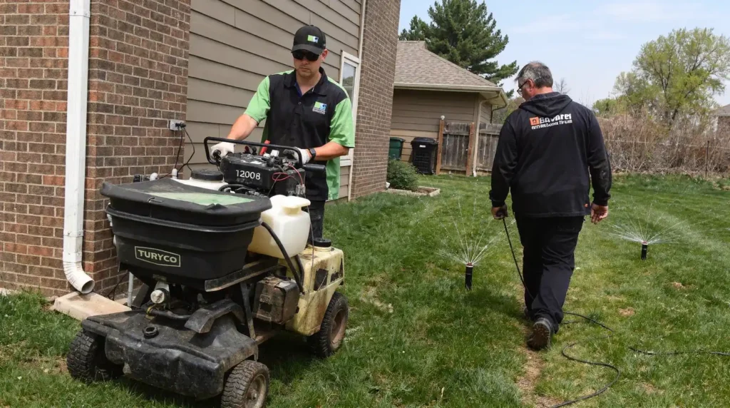 Choosing a fully licensed and insured provider protects homeowners from liability during landscape construction.; Crews